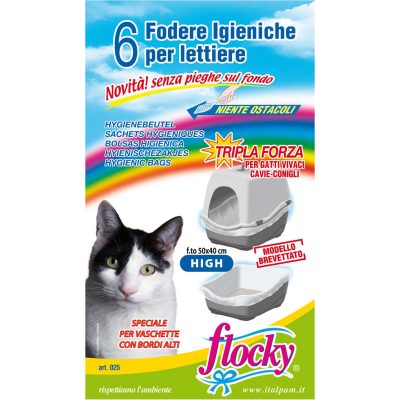 Flocky | Fodere per lettiere gatti | art.025